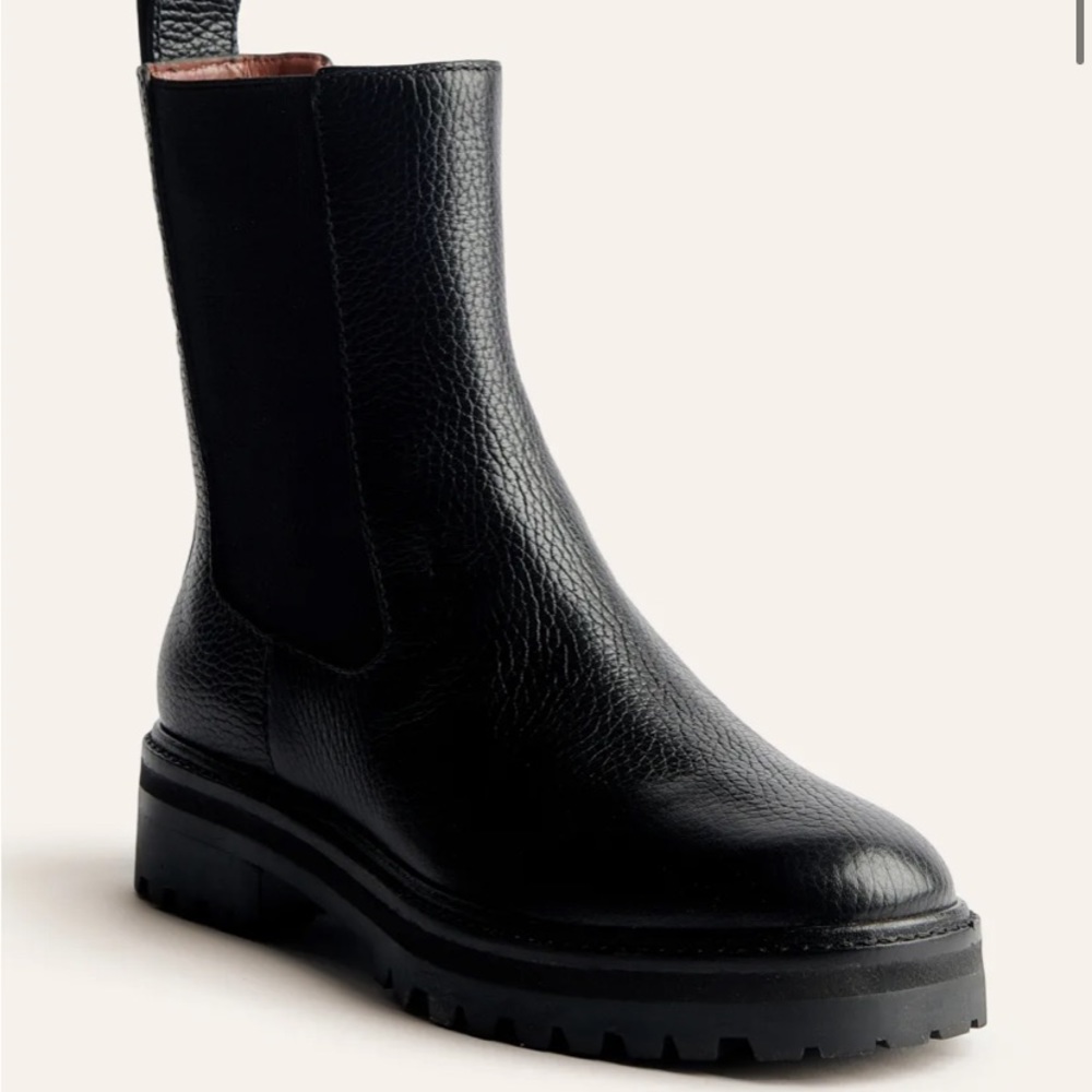 Katerina Lug Sole Chelsea Boot Sz 10